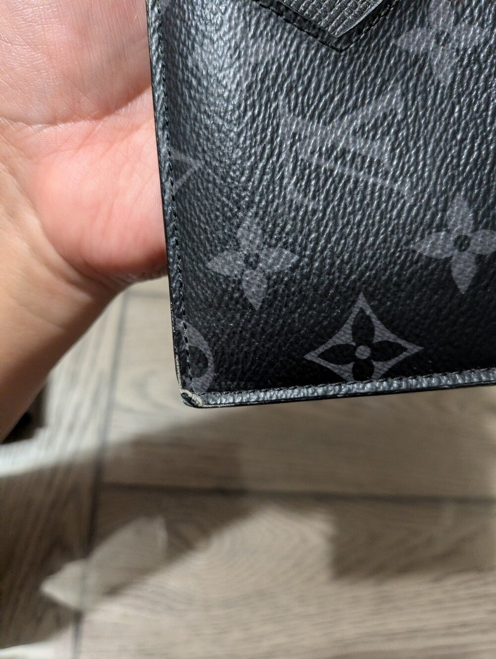 Louis Vuitton Black Monogram Card Holder Wallet - Picture 9 of 16